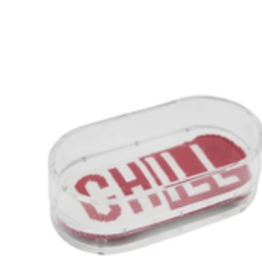 Accessories ACRYLIC MAGANETIC TRAY  OVAL  7.5" long by 3.75" wide by 2.5" tall