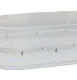 Accessories ACRYLIC MAGANETIC TRAY  OVAL  7.5" long by 3.75" wide by 2.5" tall