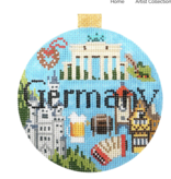 Canvas TRAVEL ROUND-  GERMANY  KB1684