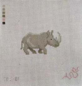 Canvas SPELLBOUND SAFARI - BABY RHINO  SBS81