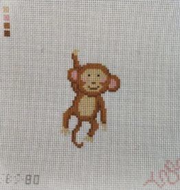 Canvas SPELLBOUND SAFARI - BABY MONKEY  SBS80