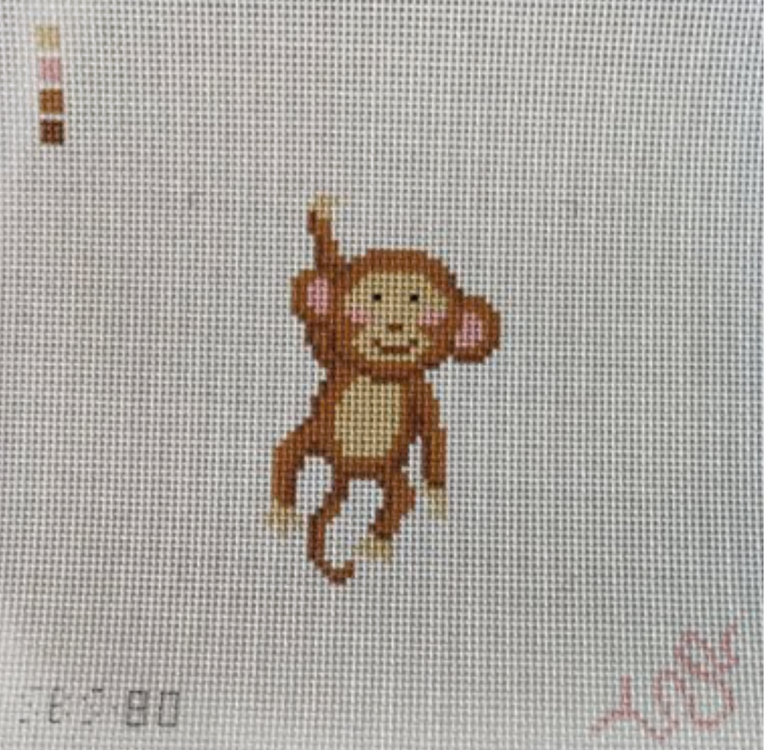 Canvas SPELLBOUND SAFARI - BABY MONKEY  SBS80