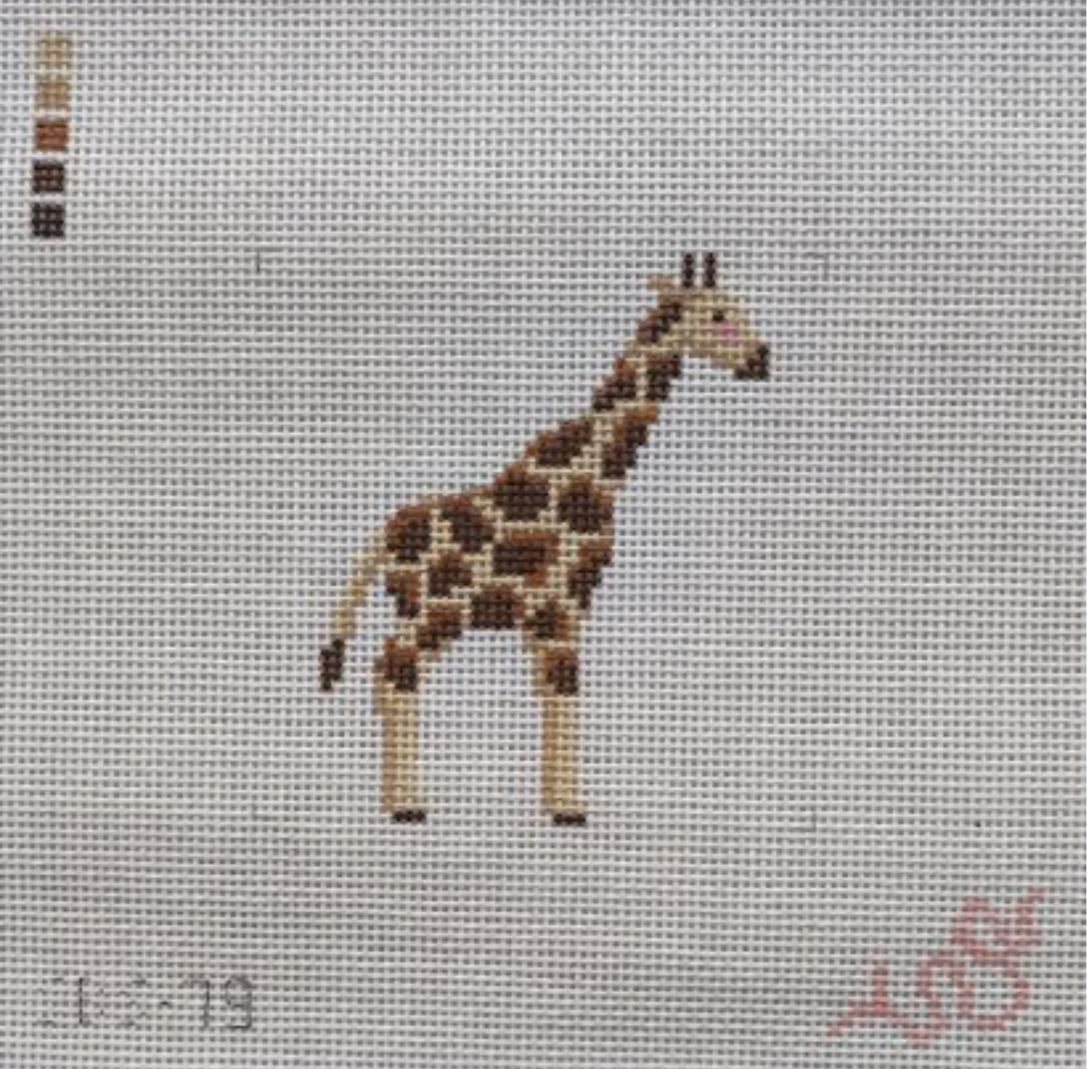 Canvas SPELLBOUND SAFARI - BABY GIRAFFE  SBS79