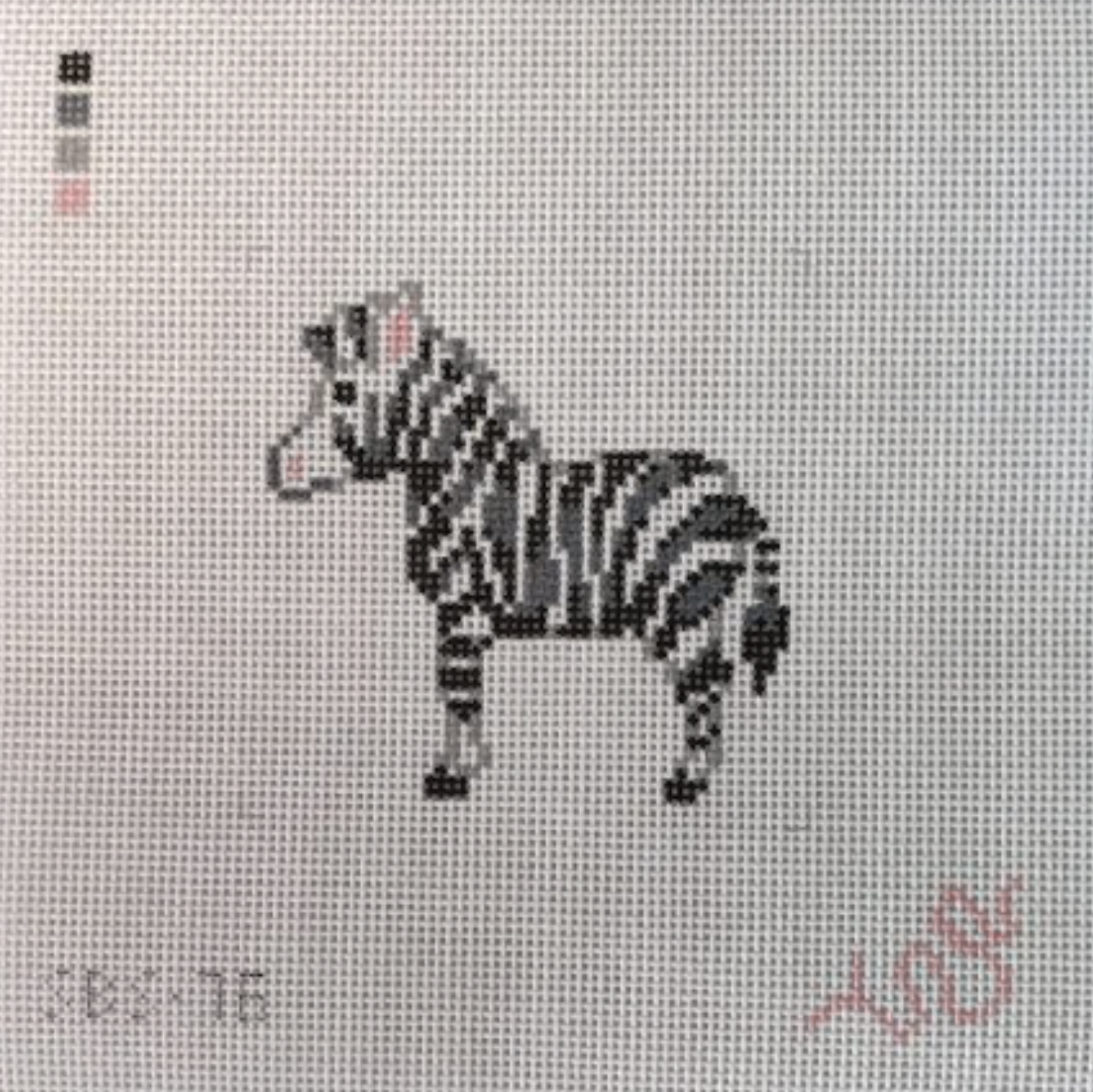Canvas SPELLBOUND SAFARI - BABY ZEBRA  SBS76