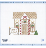Canvas VINTAGE WINTER VILLAGE - CANDY SHOP PLCEH17