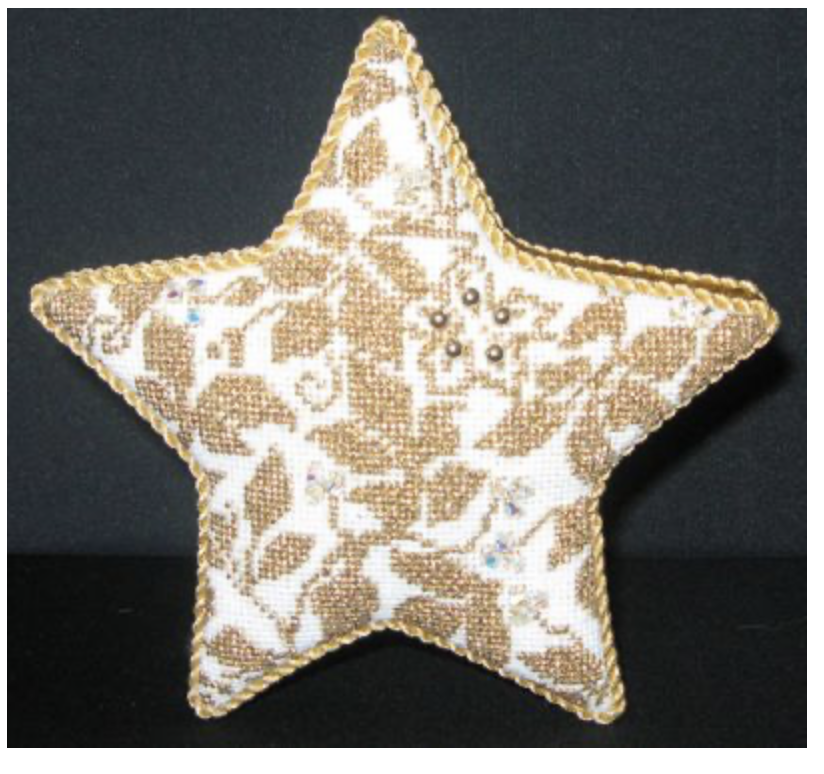 Canvas TERI'S BIG STAR WITH GUSSET  WG12885  10"