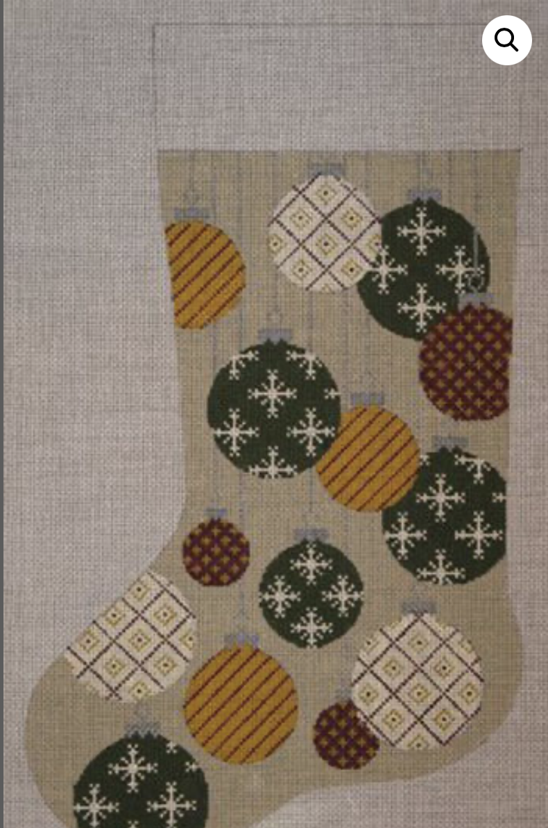 Canvas ORNAMENTS STOCKING  STK201