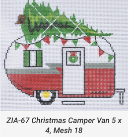 Canvas CHRISTMAS CAMPER VAN  ZIA67
