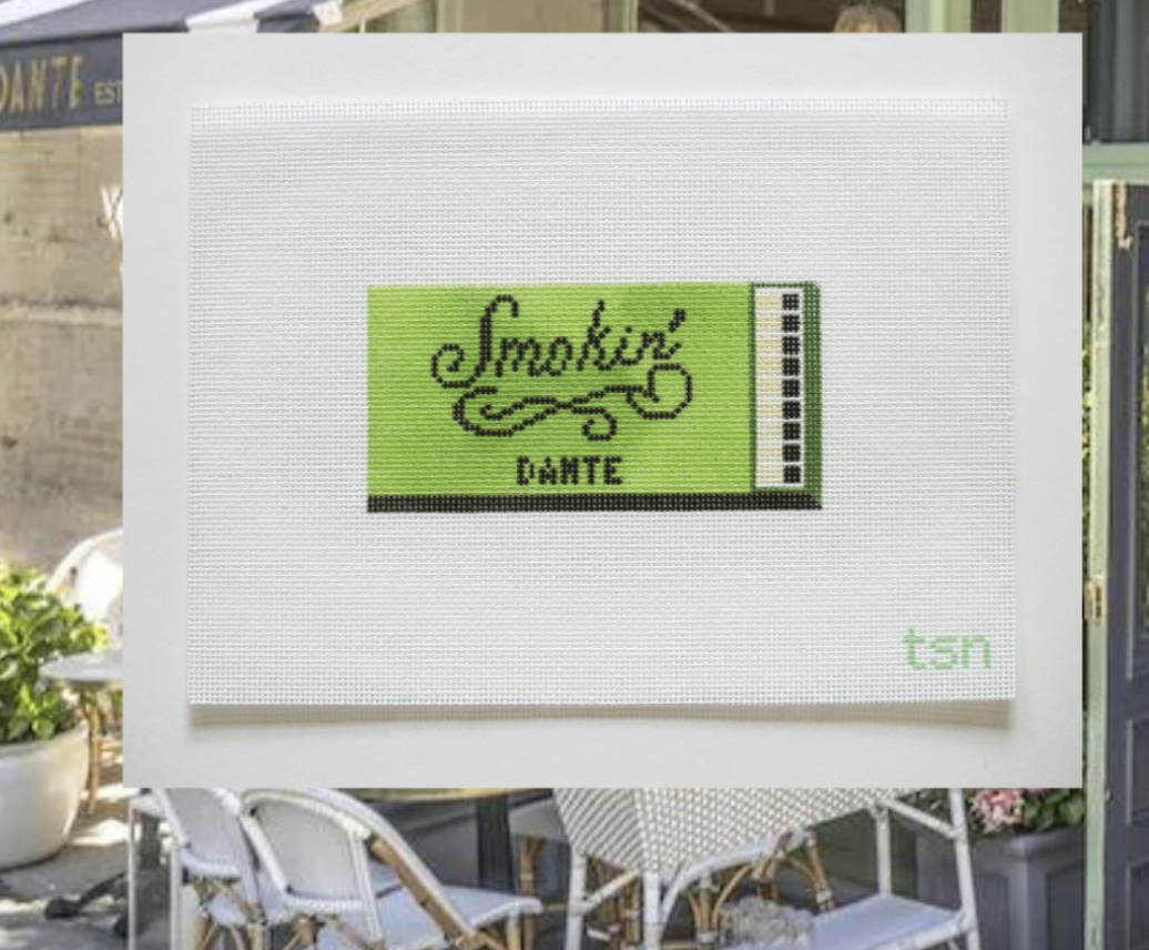 Canvas SMOKIN' DANTE  MATCHBOOK