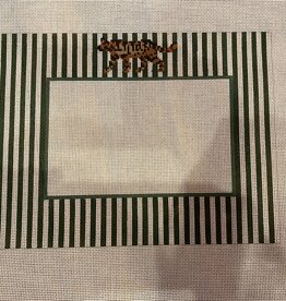 Canvas SAFARI HORIZONTAL STRIPED FRAME