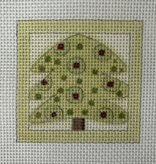 Canvas CHRISTMAS TREE  238   3X3"
