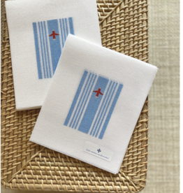 Canvas TICKING PASSPORT COVER