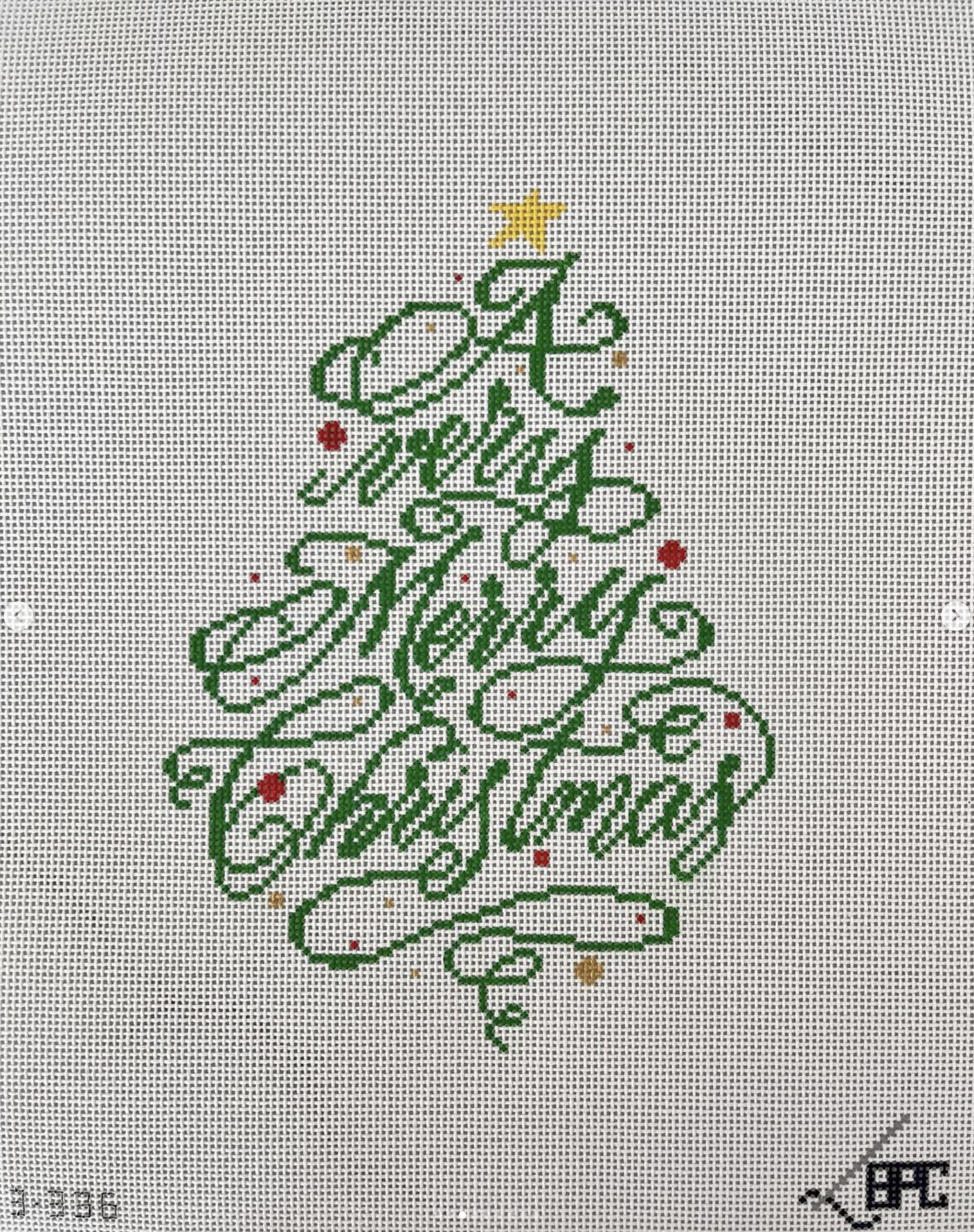 Canvas A VERY MERRY CHRISTMAS  BPC23336