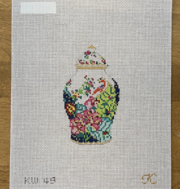 Canvas TOBACCO LEAF GINGER JAR