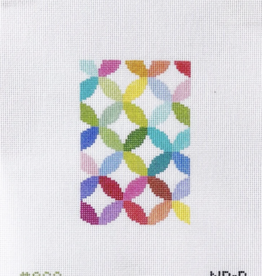 Canvas QUILT RING PASSPORT COVER INSERT