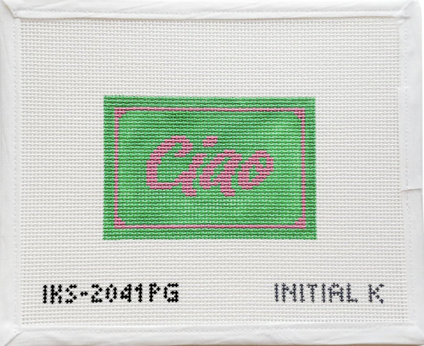 Canvas CIAO  PASSPORT  INSERT GREEN/PINK  IKS2041A