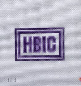 Canvas HBIC  MINI   - PURPLE  SAS123   2X3"