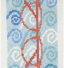 Canvas SWIRLY EYEGLASS CASE  PEG010