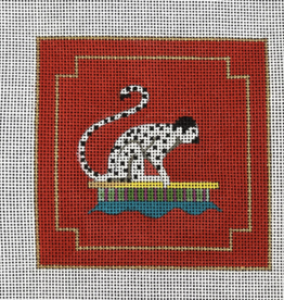 Canvas PAGODA SERIES 4X4" INSERTS  -  MONKEY   IN442