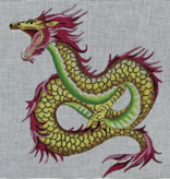 Canvas DRAGON  8X8"  AN465