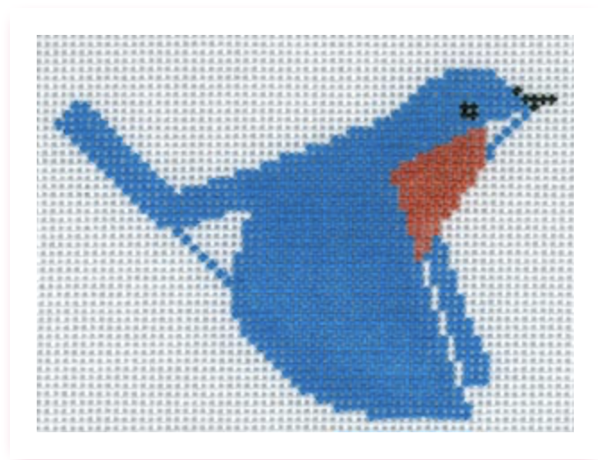Canvas BLUE BIRD  HC0261