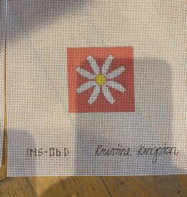 Canvas DAISY ON PINK INSERT  INS06D  2.25" square