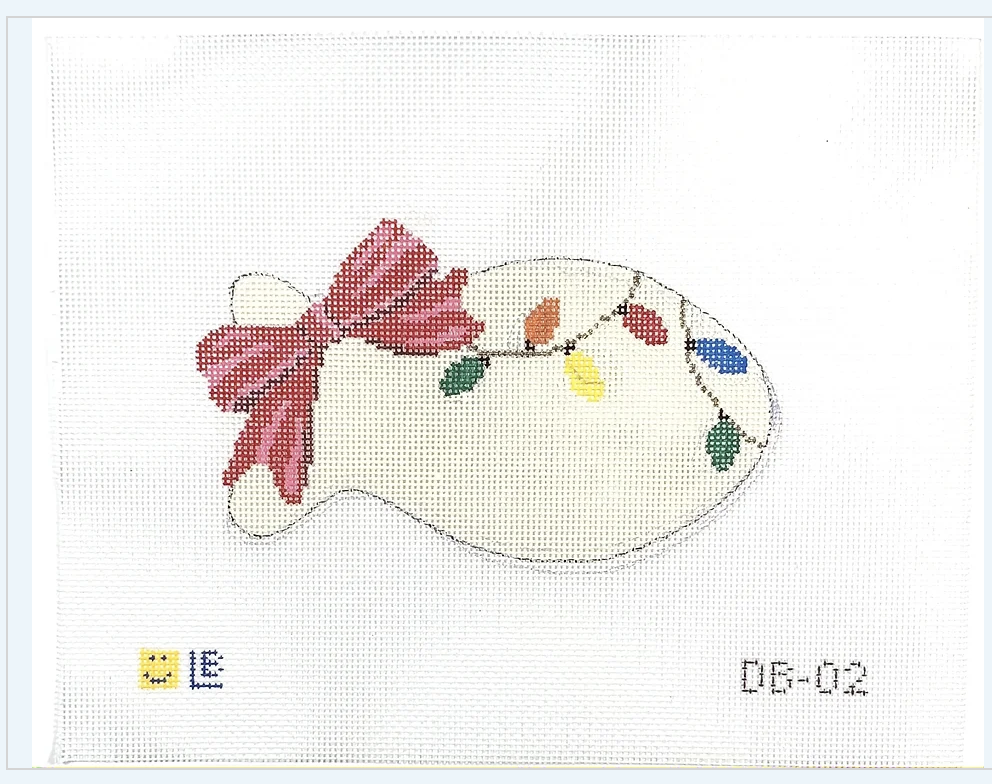 Canvas CAT FISH WITH LIGHTS  ORNAMENT  DB02