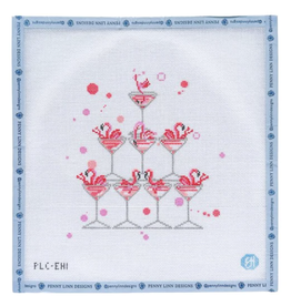 Canvas FLOCKTAILS  PLCEH1  7X7"