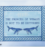 Canvas THE PRINCESS OF WHALES IS NOT TO BE DISTURBED  TA5022   16X12"