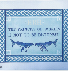 Canvas THE PRINCESS OF WHALES IS NOT TO BE DISTURBED  TA5022   16X12"