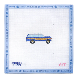 Canvas VINTAGE CARS - GRAND WAGONEER  PLC245    2.75X1.05"