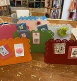 Accessories SCALLOPED MAGNET BOARD  - LARGE HORIZONTAL ASSORTED COLORS