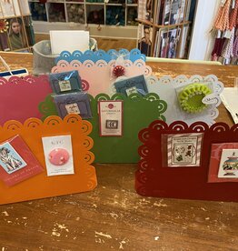 Accessories SCALLOPED MAGNET BOARD  - LARGE HORIZONTAL ASSORTED COLORS