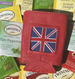 Accessories CAN COZY/KOOZIE  LEATHER IN BRIGHT RED