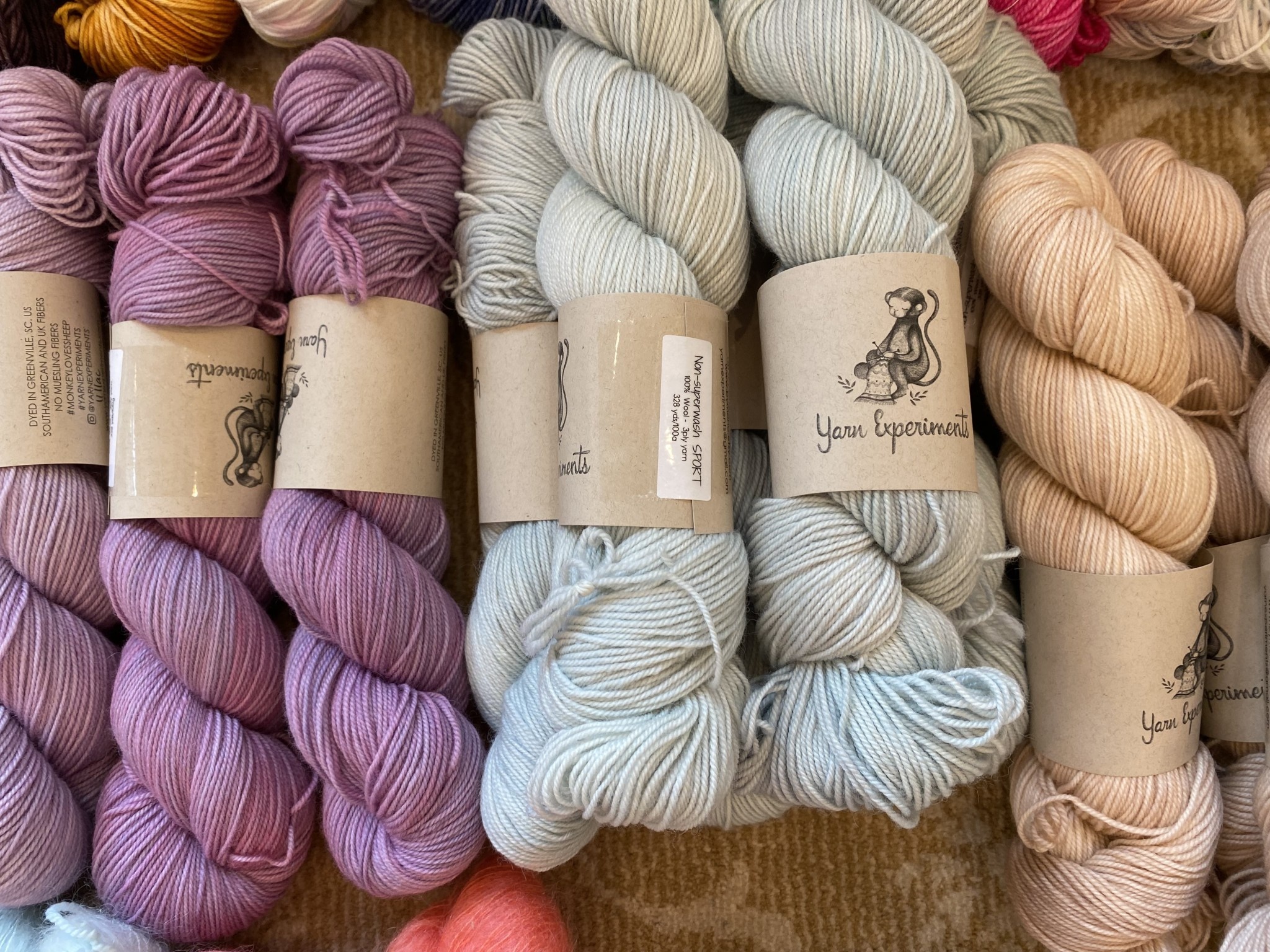 Yarn NON SUPERWASH SPORT MONKEY