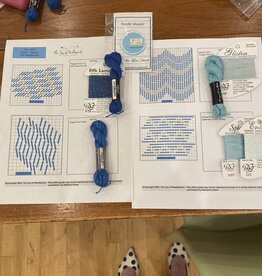 Class YEAR IN STITCHES 2024   JULY PACKET - WATER & WAVES  A