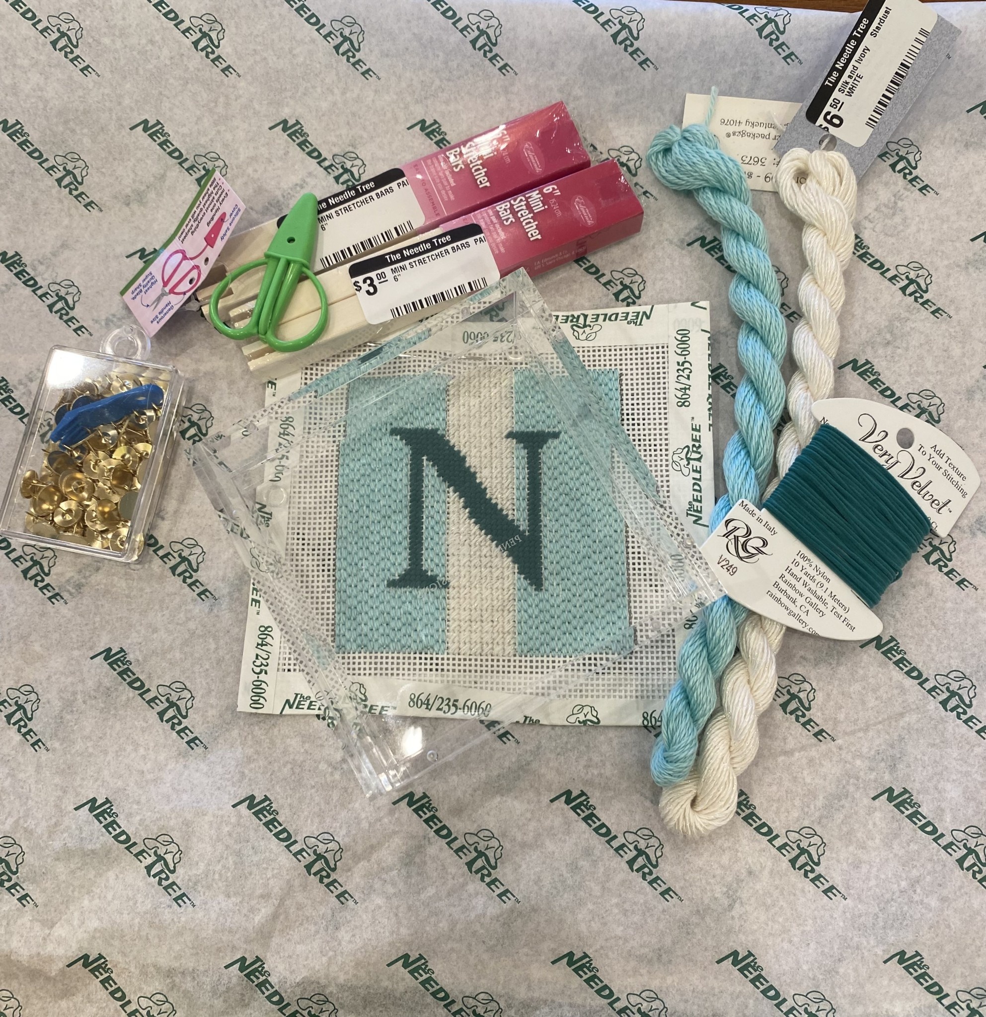 Class NEXT STEPS DECORATIVE STITCH COASTER CLASS KIT