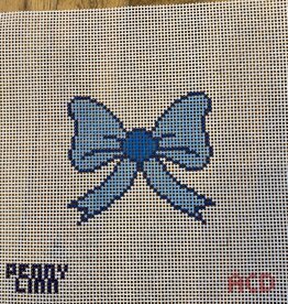 Canvas LARGE MESH TEACHING SERIES  -  BLUE BOW   5x5"