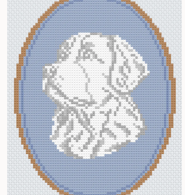 Canvas BERNESE MOUNTAIN  DOG CAMEO