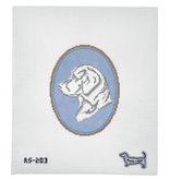 Canvas LABRADOR DOG CAMEO