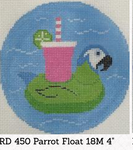 Canvas PARROT FLOAT  RD450   4" ROUND