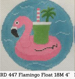 Canvas FLAMINGO FLOAT  RD447   4" ROUND
