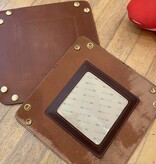 Accessories SELF FINISHING LEATHER VALET TRAY  4"  INSERT  COLOR DB