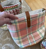 Accessories HALLE BUCKET BAG  WITH SHOULDER STRAP - BUBBLEGUM PRINT