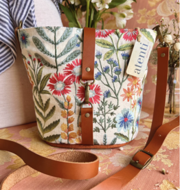 Accessories HALLE BUCKET BAG  WITH SHOULDER STRAP -WILDFLOWER  PRINT