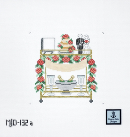 Canvas WEDDING  BAR CART  MJD132A