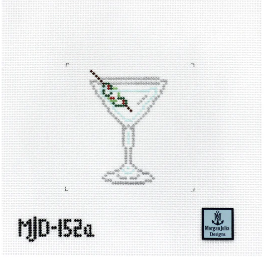 Canvas MARTINI SILHOUETTE  MJD152A  4X4"