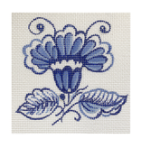 Canvas DELFT TILE COLLECTION - IRIS  TSG44-E
