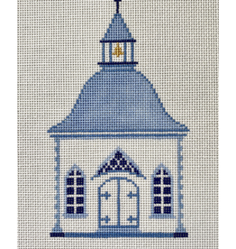 Canvas DELFT HOUSE COLLECTION -CHAPEL  30G  5.5X3"