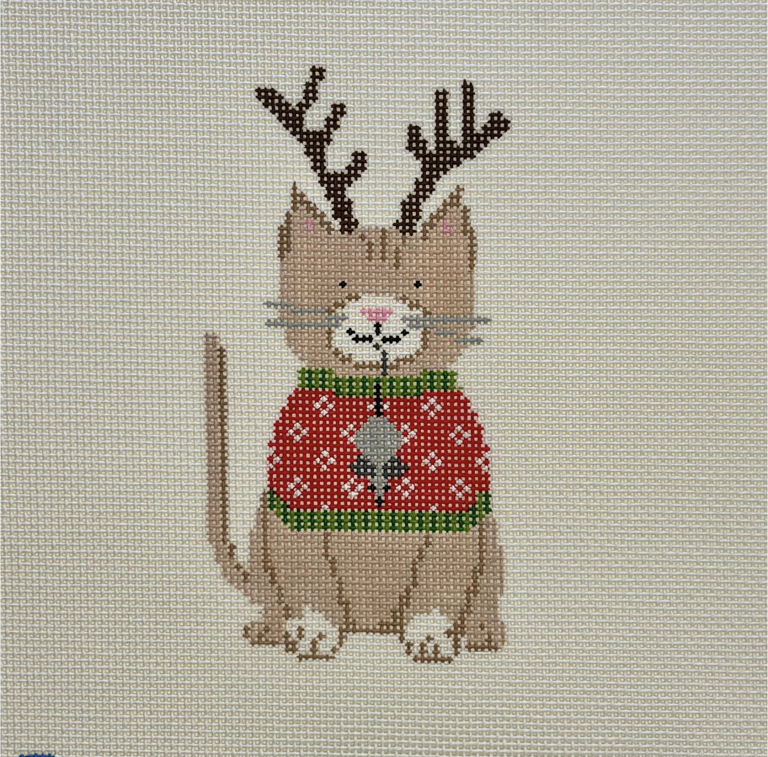 Canvas KITTY'S GIFT  R33   3X5"
